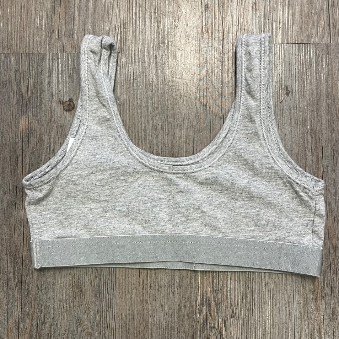 Grey Calvin Klein Bralette, 7-8Y