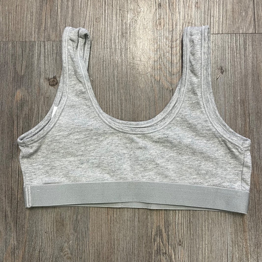Grey Calvin Klein Bralette, 7-8Y