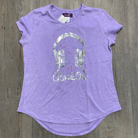 Purple Sparkle By Stoopher T-Shirt, 12Y