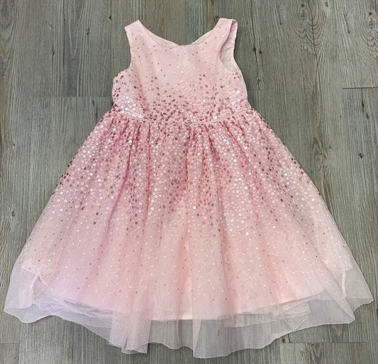 Pink H&M Sequins Dress, 3Y