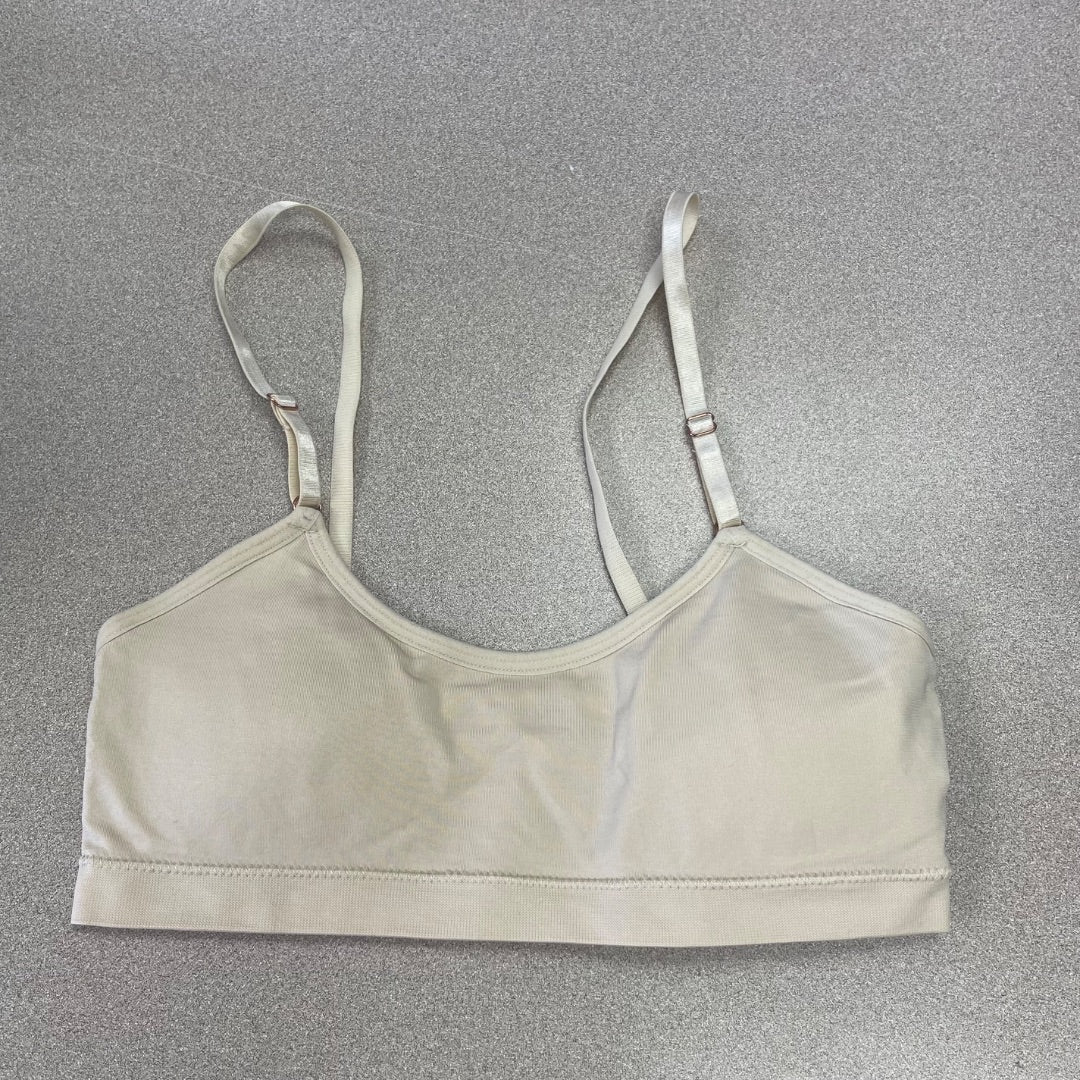 Tan  Bralette, 7-8Y