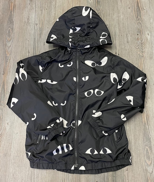 Black Gap Windbreaker Jacket, 8-9Y
