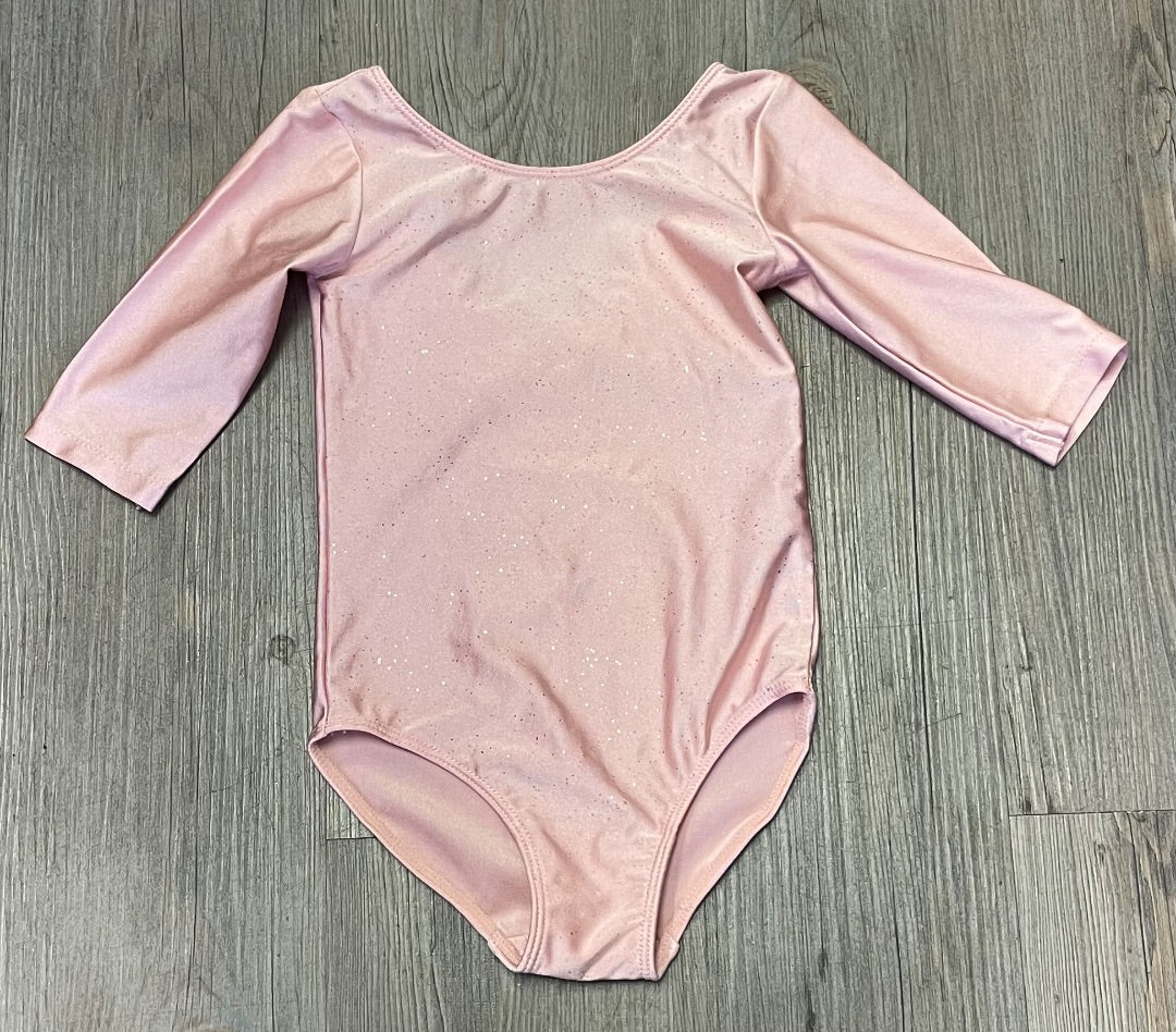 Dusty Rose  Leotard, 4-5Y