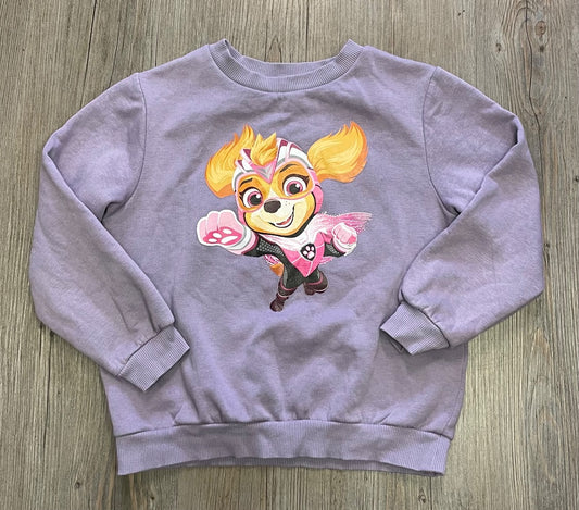 Purple H&M Paw Patrol Sweatshirt, 4-6Y