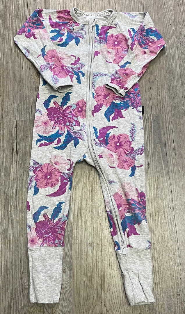 Multi Colour Bonds Wondersuit Pj Onesie, 18-24M