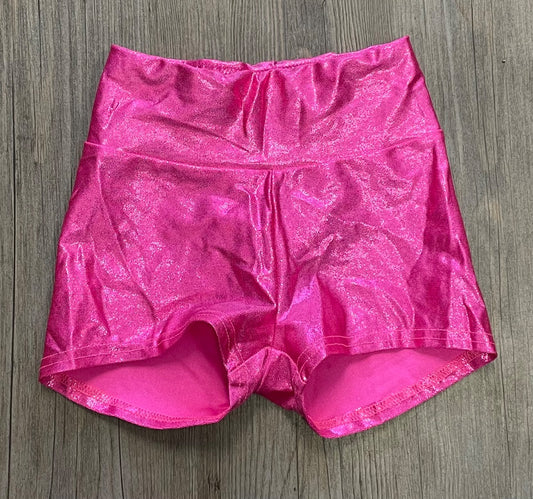 Pink On The dance Floor Gymnastic Shorts, 10Y