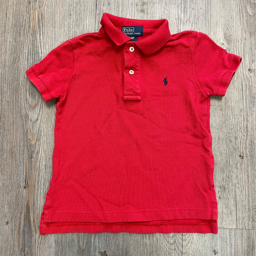 Red Polo Ralph Lauren Polo, 4Y