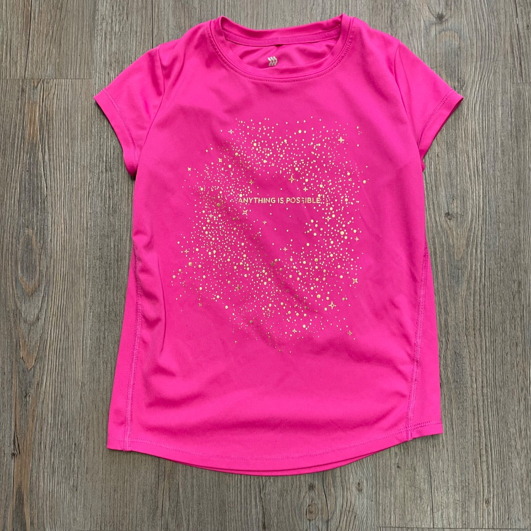 Pink All In Motion Active T-Shirt, 6Y