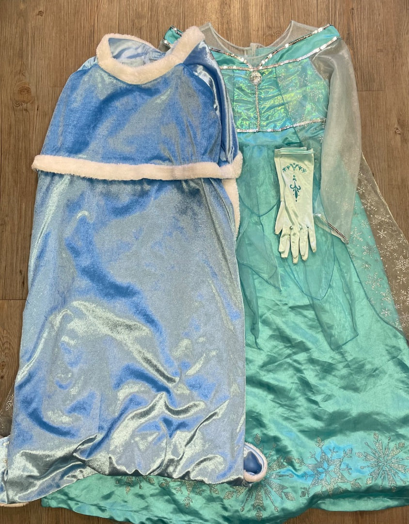 Blue Disneyland Paris Disney Frozen Costumes, 10Y