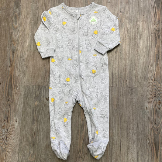 Grey Disney Baby Organic Pj Onesie, 6-12M