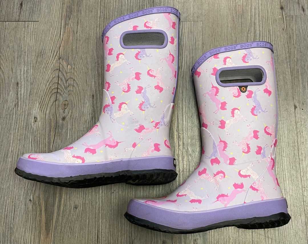 Unicorn Bogs Rain Boots, 3Y