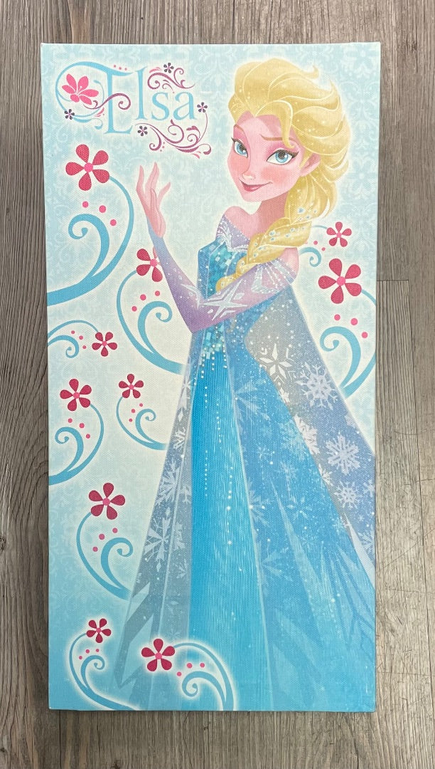Multi Colour  Elsa Picture Frame, 8x16