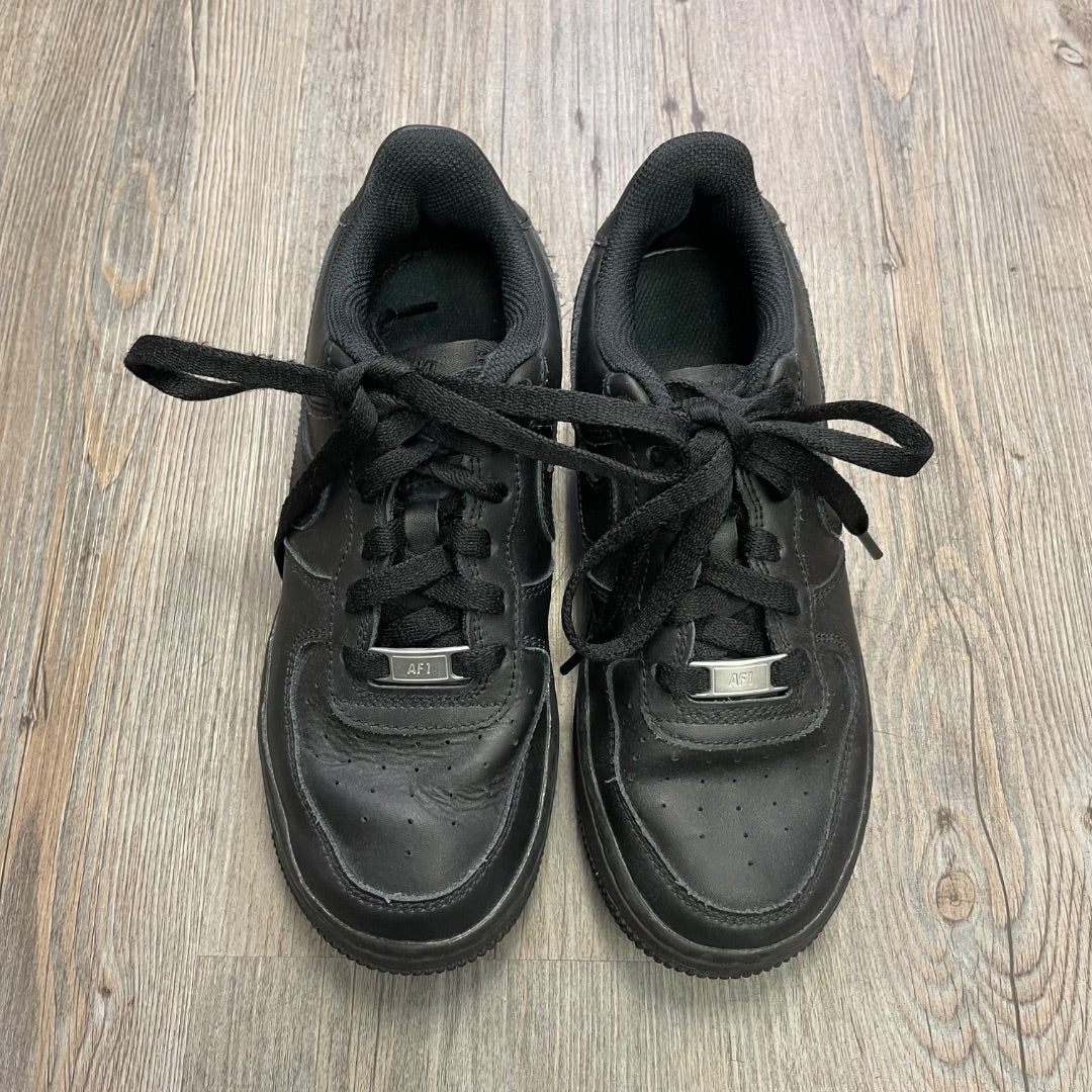Black Nike Air Force 1 Lace Up Sneaker, 4.5Y