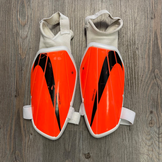 Orange Nike Shin Guard, Large