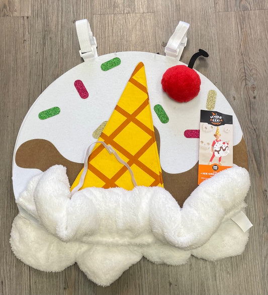 Multi Colour Hide And Eek Boutique Ice Cream Cone, One Size