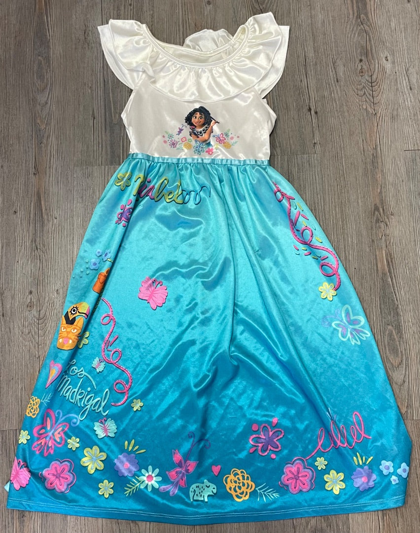 Multi Colour  Encanto Mirabel Dress, 8Y