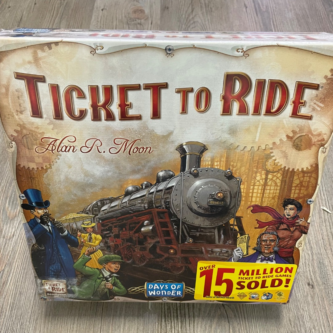 Multi Colour  New Ticket to Ride, 8Y+