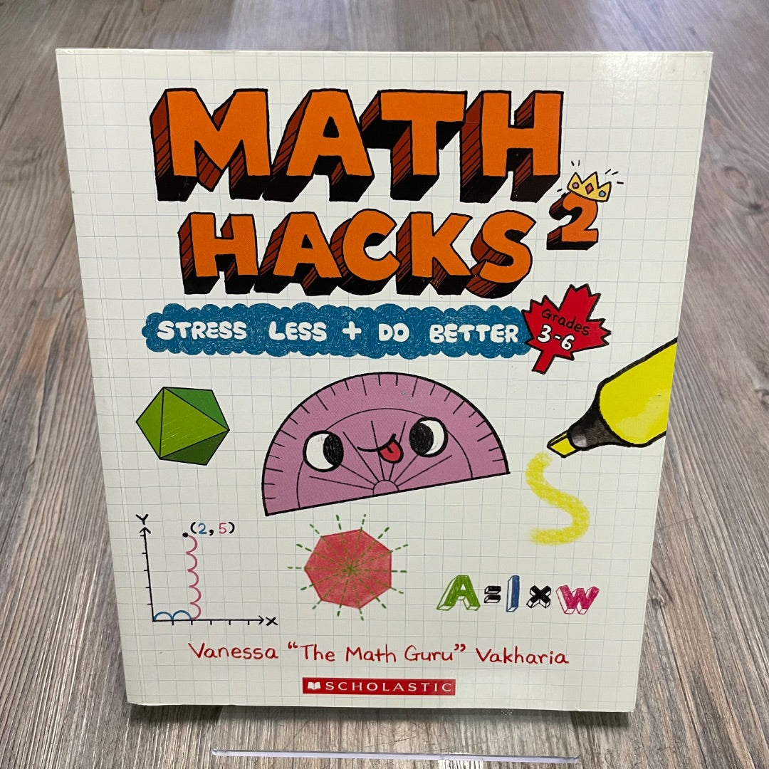 Multi Colour Scholastic Math Hacks, Paperback