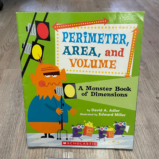 Multi Colour Scholastic Perimeter Area and Volume, Paperback