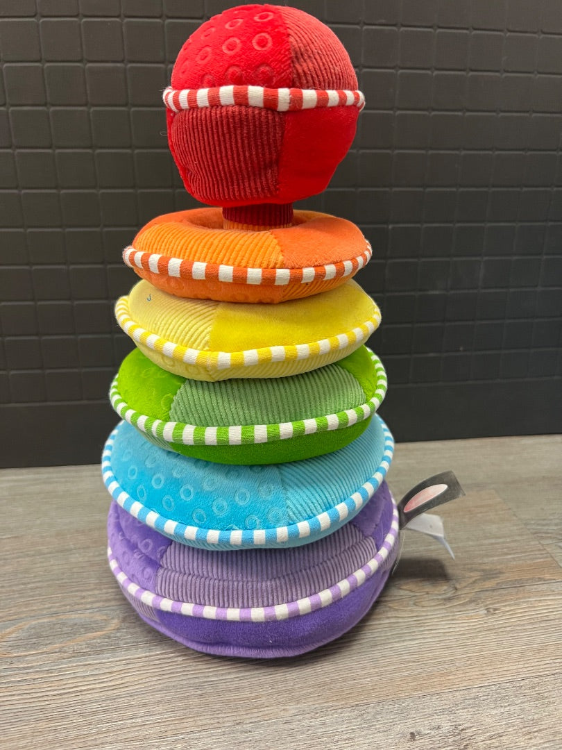 Rainbow  Soft Stacking Rings