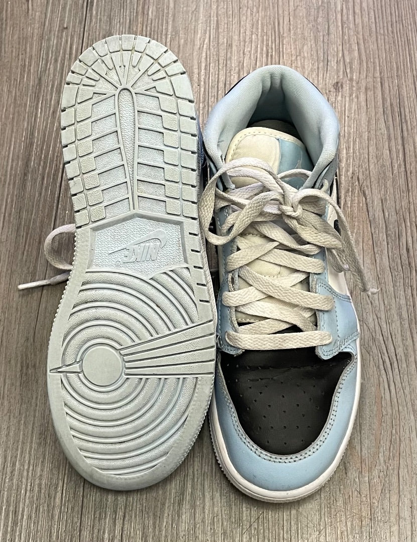 Lite Blue Nike Air Jordan 1 Shoes, 4.5Y