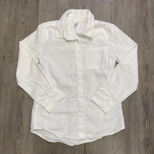White Joe Fresh LS Shirt, 10-12Y