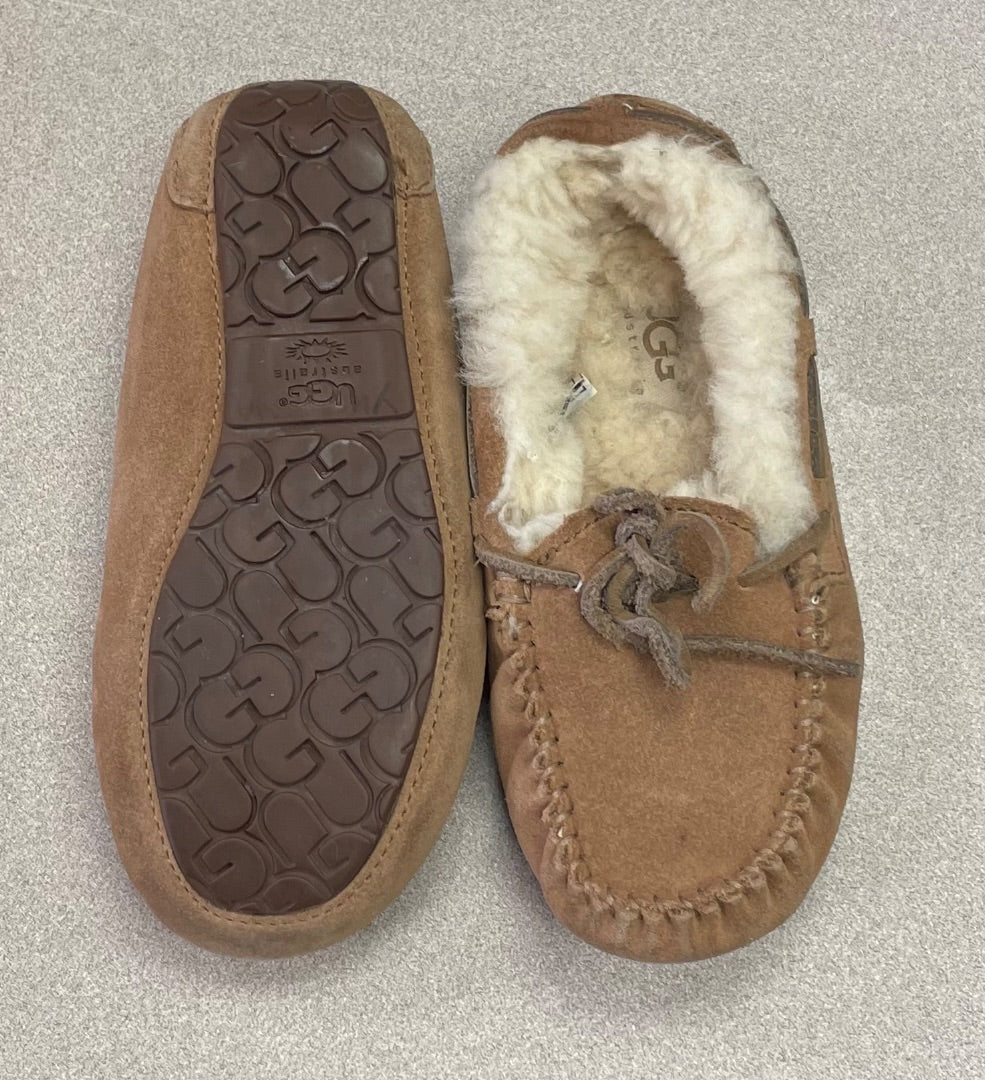 Brown UGG Ugg Moccassin, 12Y