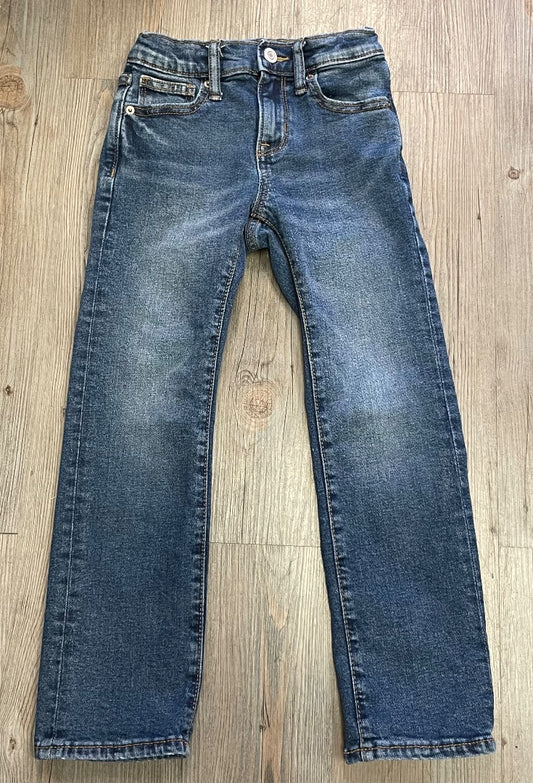 Blue Old Navy Straight Jeans, 6Y