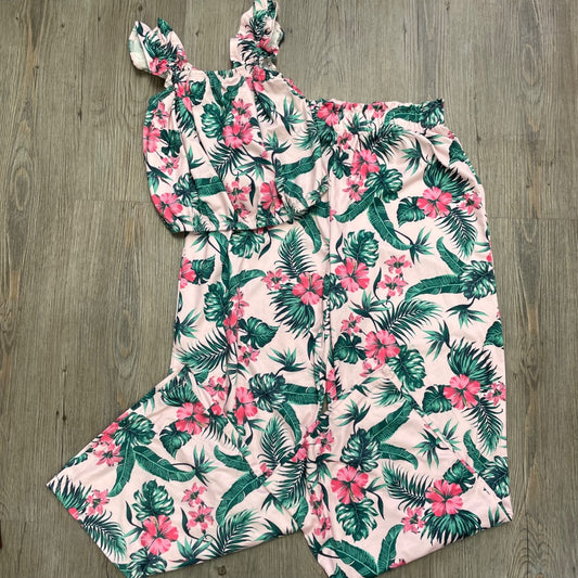 Floral Ukids 2PC Clothing Set, 14Y