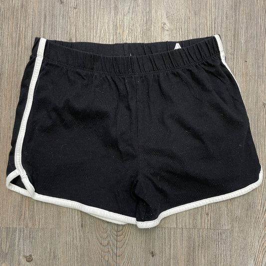 Black Childrens Place Side Stripe Shorts, 14Y