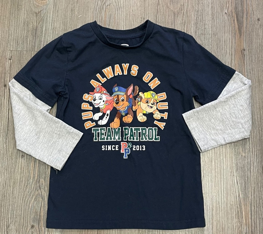 Multi Colour Nickelodeon Paw Patrol LS Tee, 5Y