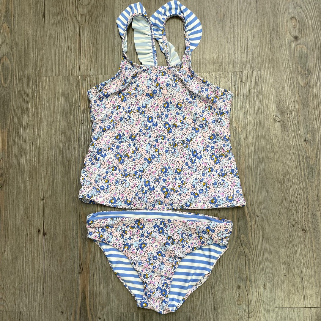 Floral Oshkosh 2PC Bathing Suit, 7Y