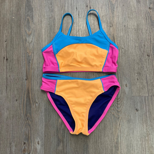 Multi Colour Under Armour 2PC Bathing Suit, 7Y