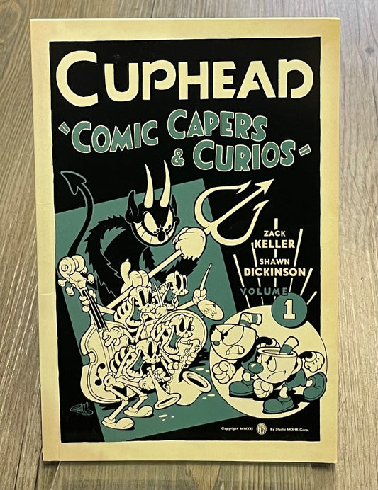 Multi Colour  Cuphead Comic Capers & Curios, Paperback