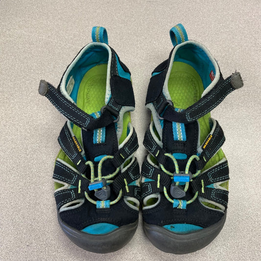 Black Keen Sandals, 2Y