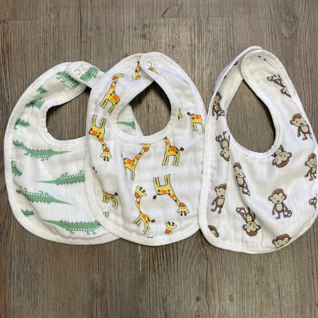 Multi Colour Ideal baby 3PCS Bib, Pre-owned