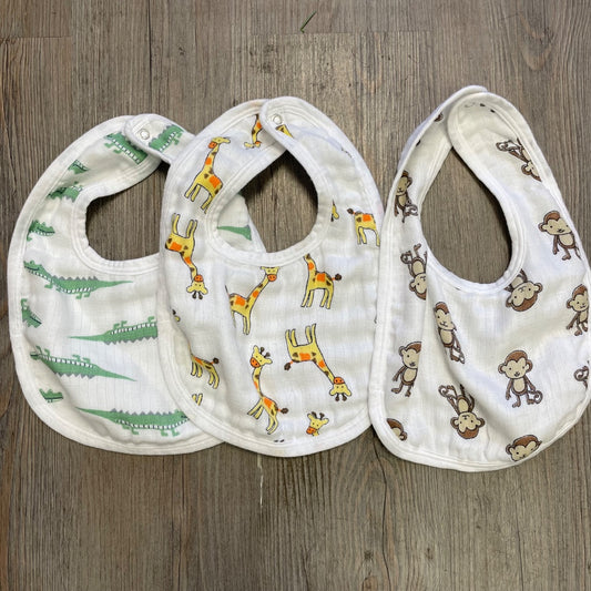 Multi Colour Ideal baby 3PCS Bib, Pre-owned