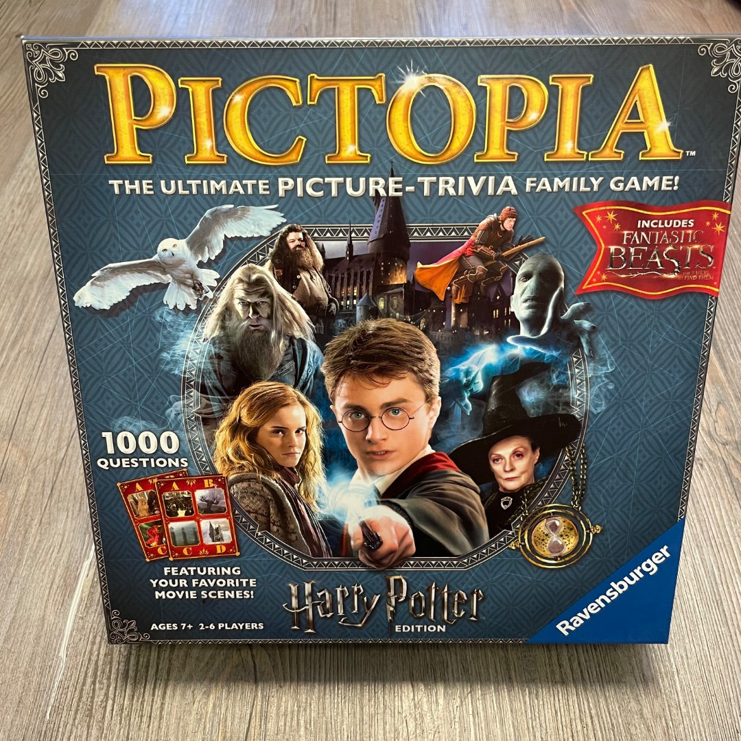 Multi Colour Ravensburger Pictoria The Ultimate Picture Trivia game, Pre-owned