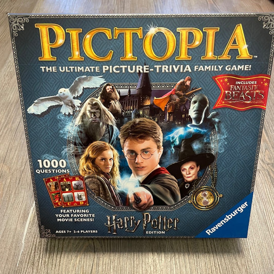 Multi Colour Ravensburger Pictoria The Ultimate Picture Trivia game, Pre-owned