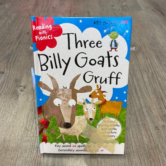 Multi Colour  Three Billy Goats Gruff, Hardcover