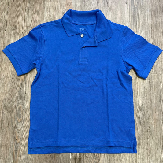 Blue Childrens Place Polo Shirt, 7-8Y