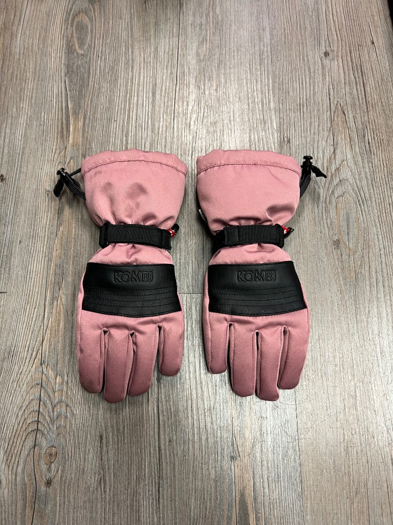 Dusty Rose Kombi Winter Gloves, 9-10Y