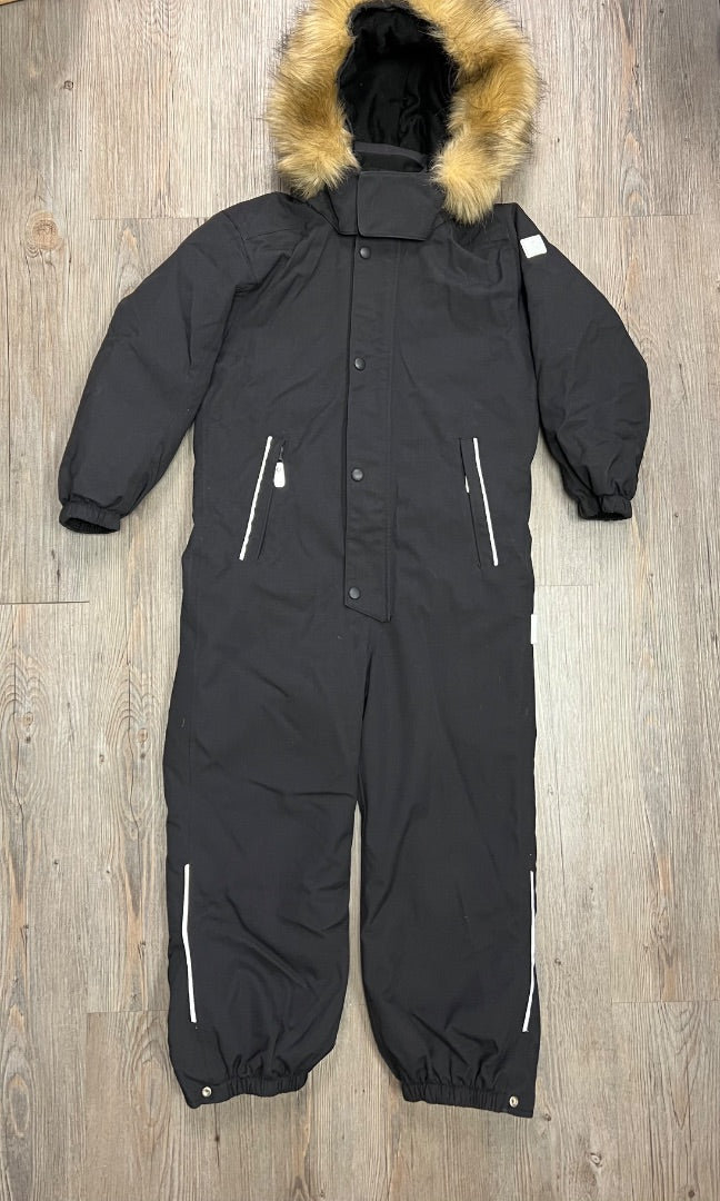 Black Reima Tec Scavenger Waterproof Snowsuit, 6Y