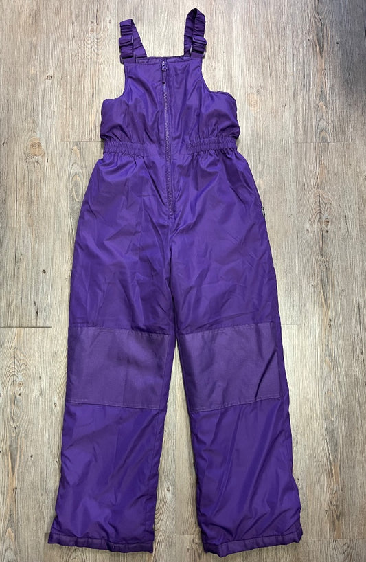 Purple  Joe Fresh Bib Snow Pants, 10-12Y