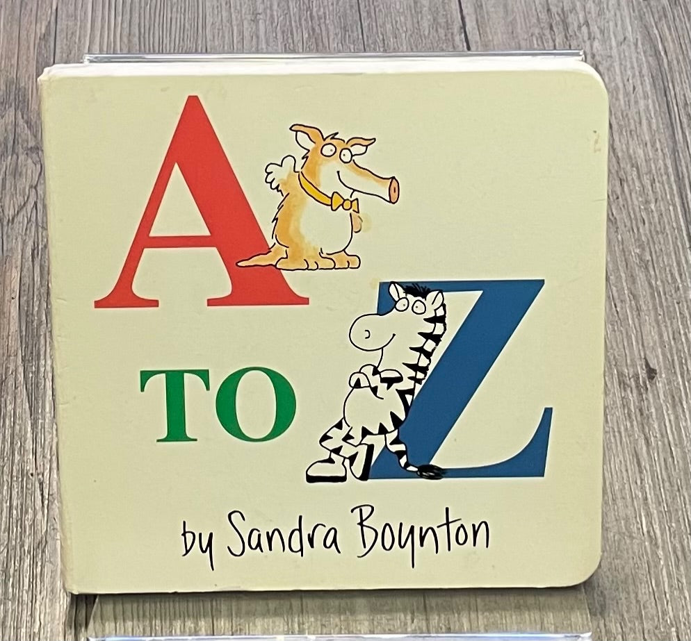 Multi Colour  A To Z, Boardbook