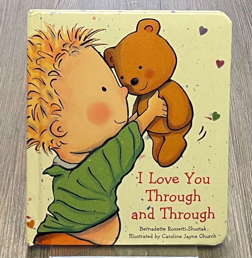 Multi Colour  I Love You Through And Through, Boardbook