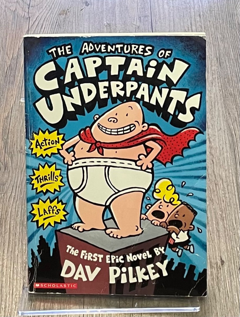 Multi Colour  Captain Underpants #1, Paperback