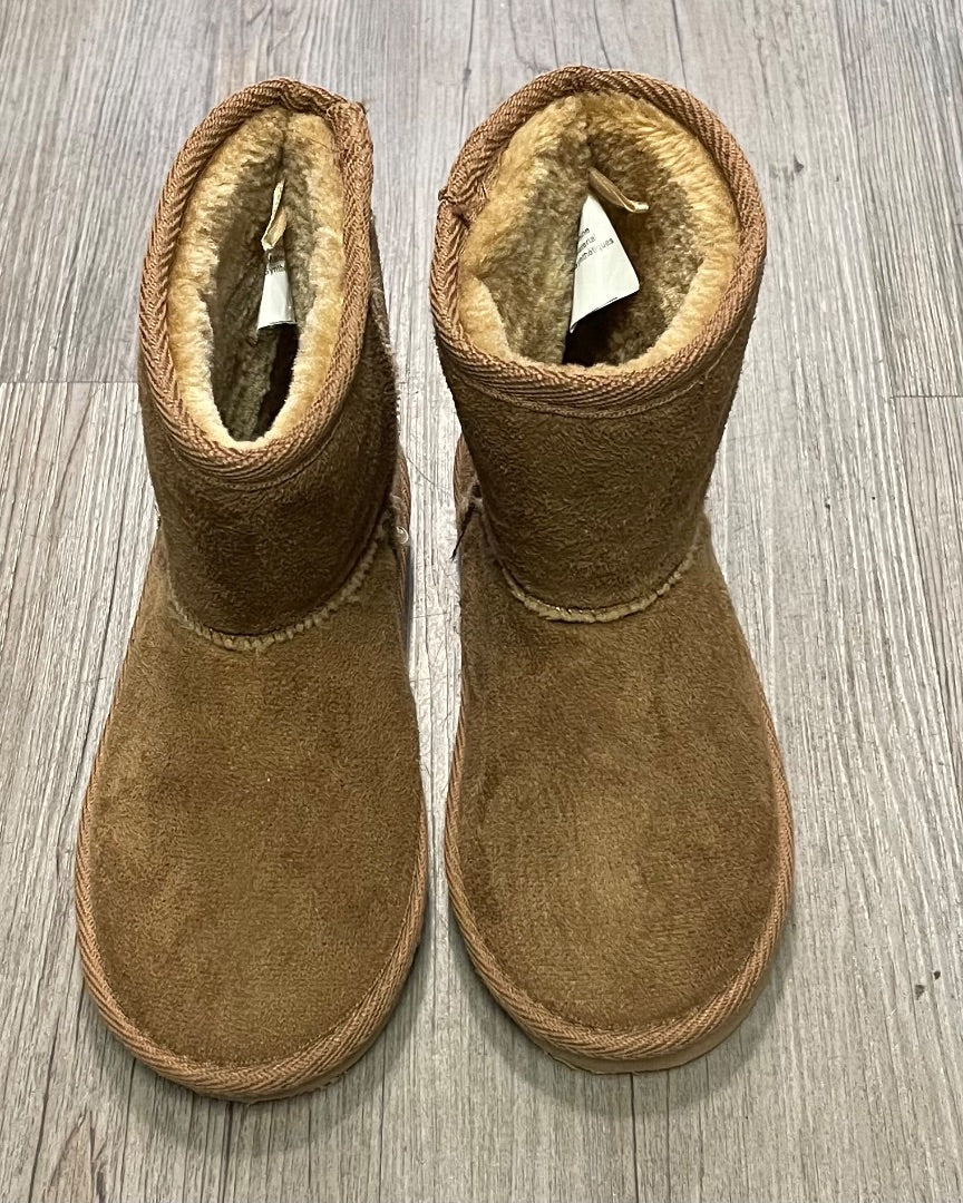 Brown Nevada Fall Boots, 12Y
