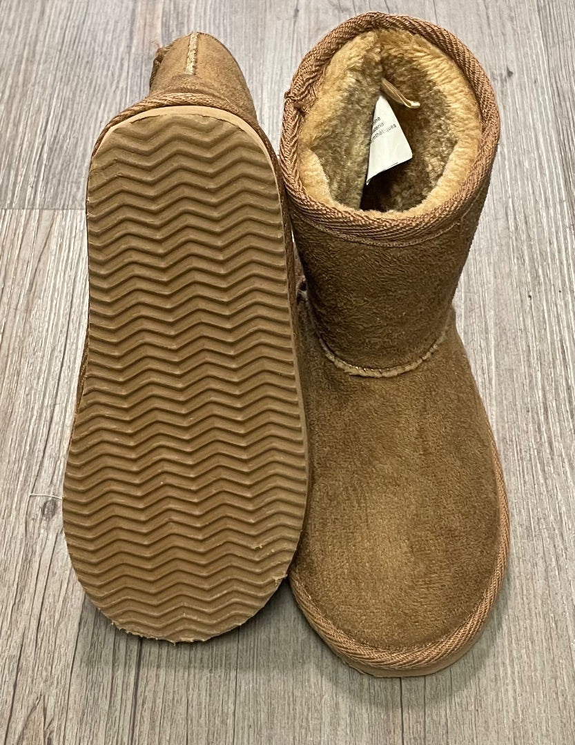 Brown Nevada Fall Boots, 12Y