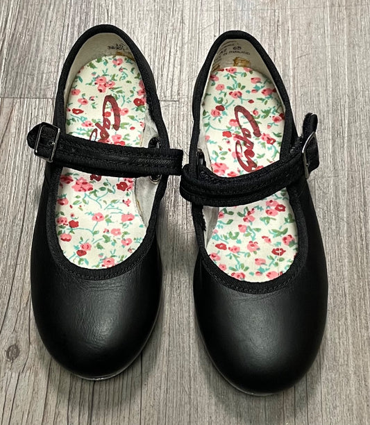 Black Capezio Tap Shoes, 10.5T